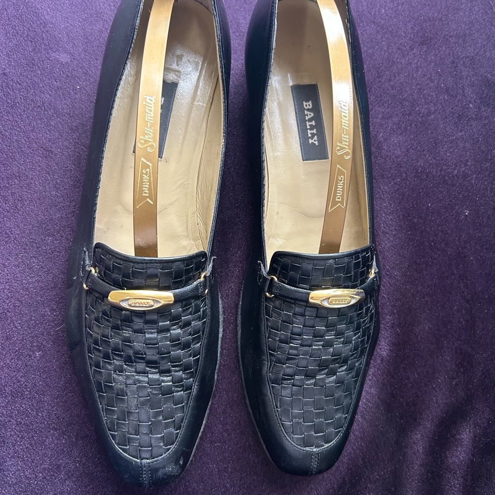 Bally Women’s Black Loafers